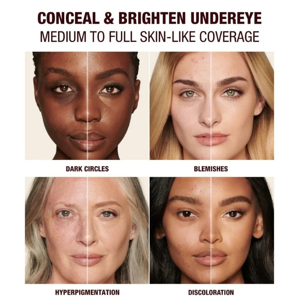 NIB CHARLOTTE TILBURY BEAUTIFUL SKIN RADIANT CONCEALER, SHADE 4 FAIR PALE